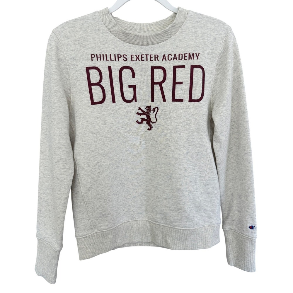 Champion Phillip Exeter Academy BIG RED Crewneck Sweatshirt Size Small